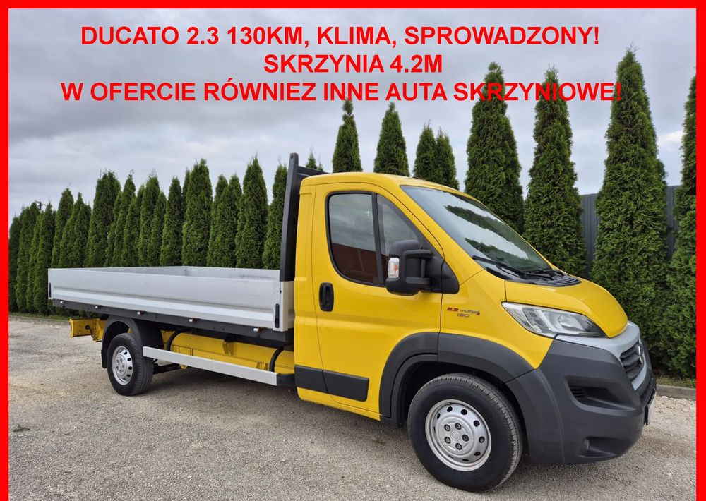 Fiat Ducato 2.3 130KM - Automašīna ar kravas platformu: foto 1 Fiat Ducato 2.3 130KM - Automašīna ar kravas platformu: foto 1