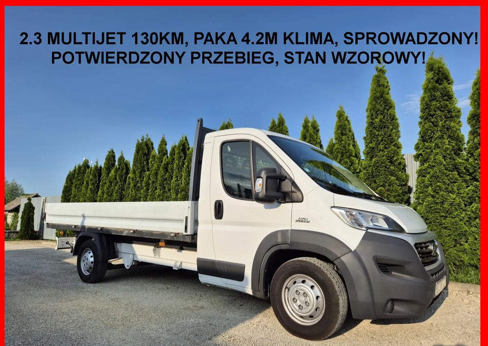 Fiat Ducato 2.3 MultiJet Wersja Maxi 16cali - Automašīna ar kravas platformu: foto 1 Fiat Ducato 2.3 MultiJet Wersja Maxi 16cali - Automašīna ar kravas platformu: foto 1