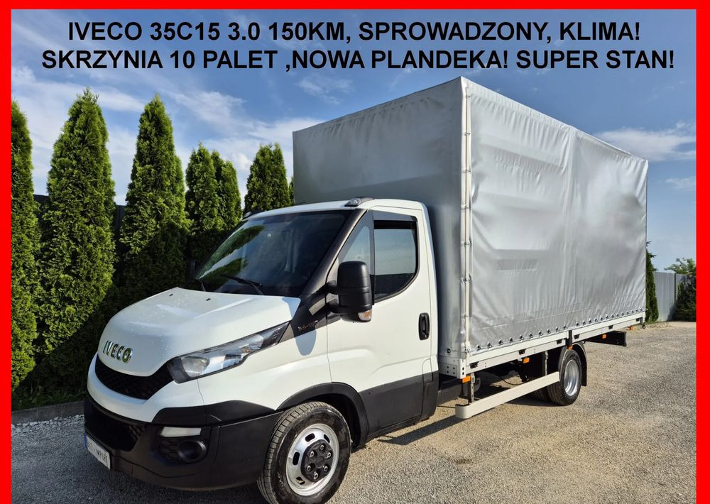 Iveco 35C15 3.0 150KM, Burto-Plandeka - Automašīna ar kravas platformu: foto 2 Iveco 35C15 3.0 150KM, Burto-Plandeka - Automašīna ar kravas platformu: foto 2