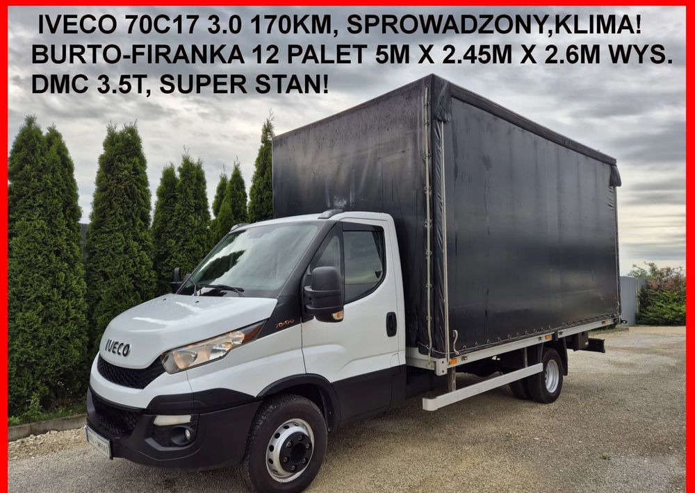 Iveco 70C17 3.0 170KM Skrzyniowy - Furgons ar tentu: foto 2 Iveco 70C17 3.0 170KM Skrzyniowy - Furgons ar tentu: foto 2