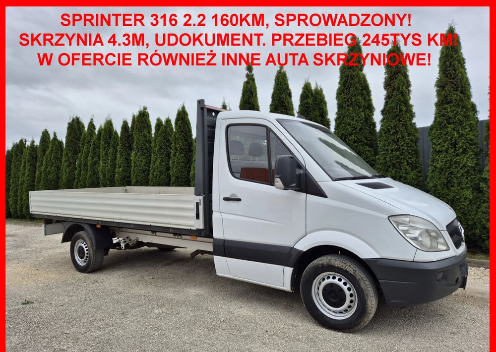 Mercedes-Benz 316CDI 2.2 160KM - Automašīna ar kravas platformu: foto 1 Mercedes-Benz 316CDI 2.2 160KM - Automašīna ar kravas platformu: foto 1