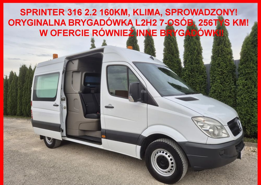 Mercedes-Benz Sprinter 316CDI 160KM Dubel kabina - Kravas-pasažieru furgons: foto 1 Mercedes-Benz Sprinter 316CDI 160KM Dubel kabina - Kravas-pasažieru furgons: foto 1