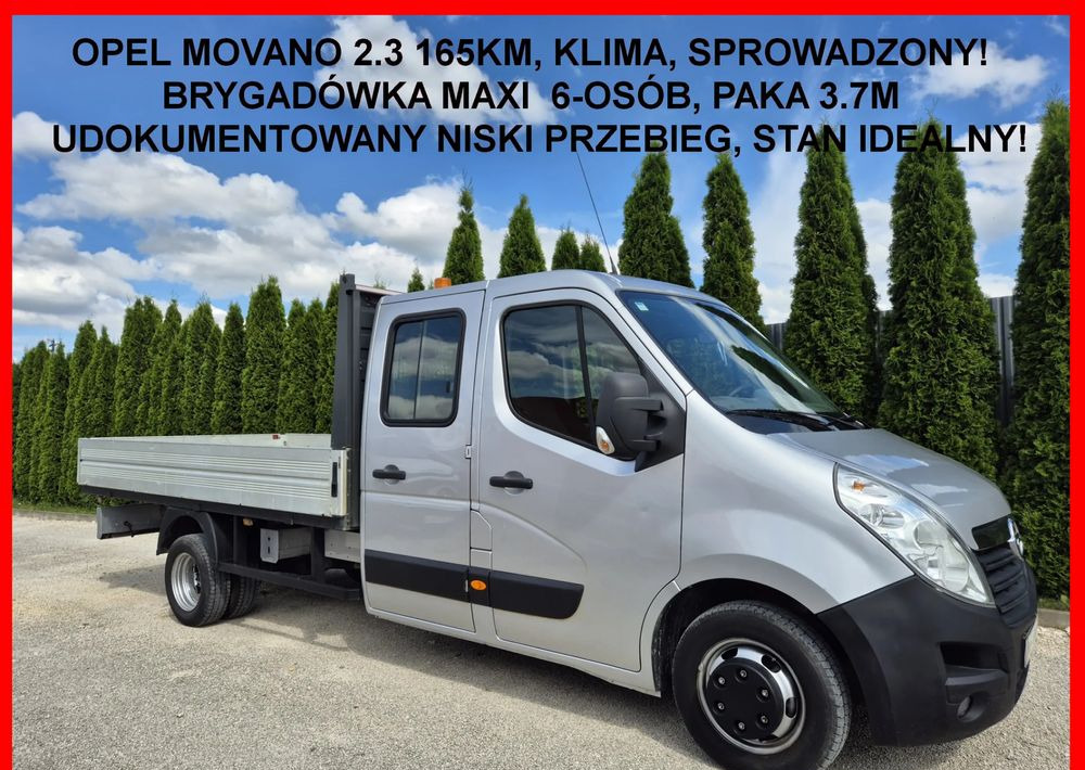 Opel Movano 2.3 165KM - Kravas-pasažieru furgons: foto 1 Opel Movano 2.3 165KM - Kravas-pasažieru furgons: foto 1