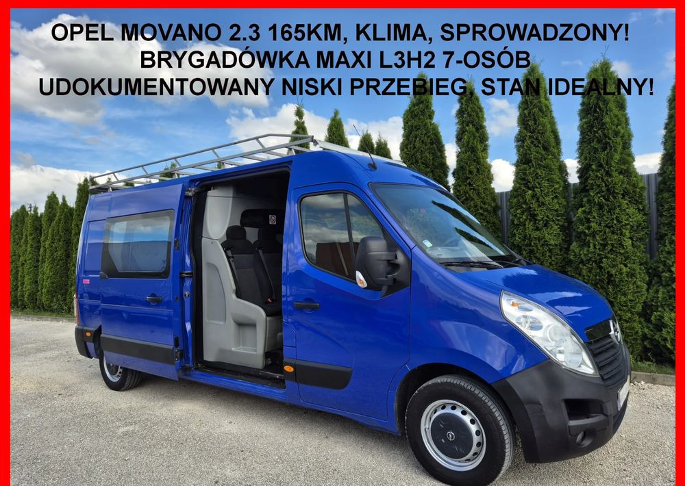 Opel Movano 2.3 165KM - Kravas mikroautobuss: foto 1 Opel Movano 2.3 165KM - Kravas mikroautobuss: foto 1