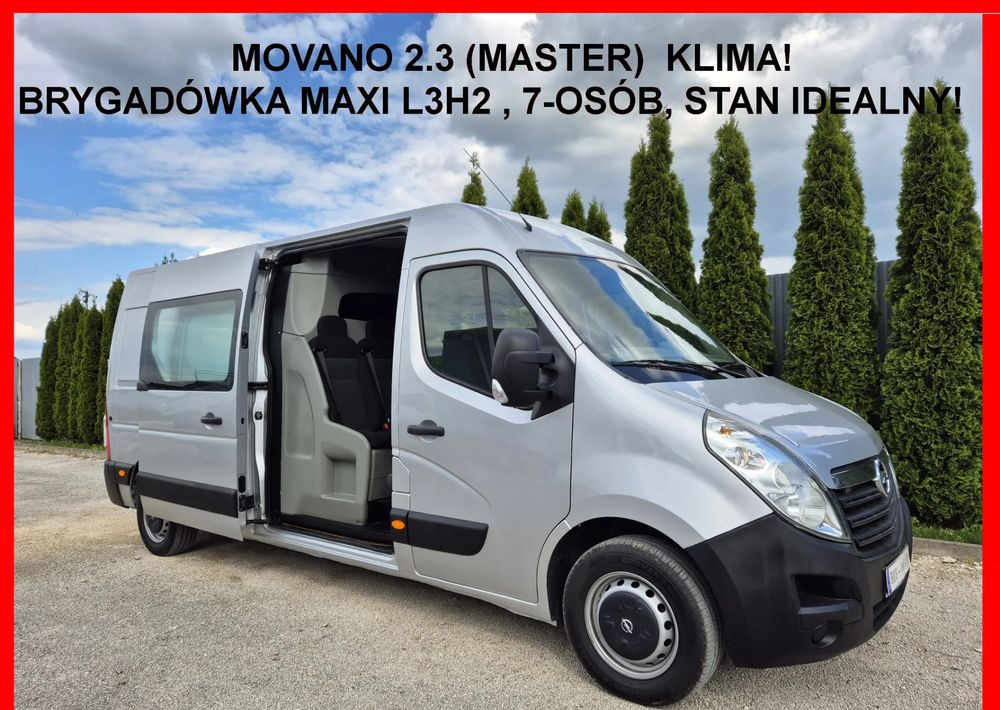 Opel Movano 2.3 - Kravas-pasažieru furgons: foto 1 Opel Movano 2.3 - Kravas-pasažieru furgons: foto 1