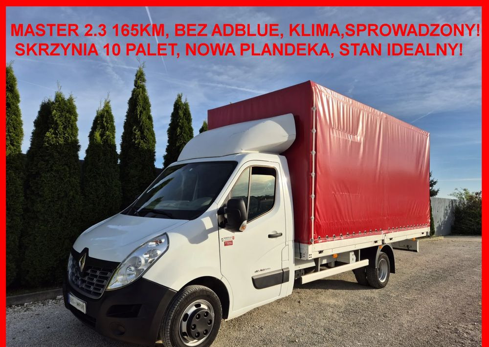 Renault Master 2.3 165KM Bez Adblue Skrzyniowy - Furgons ar tentu: foto 2 Renault Master 2.3 165KM Bez Adblue Skrzyniowy - Furgons ar tentu: foto 2