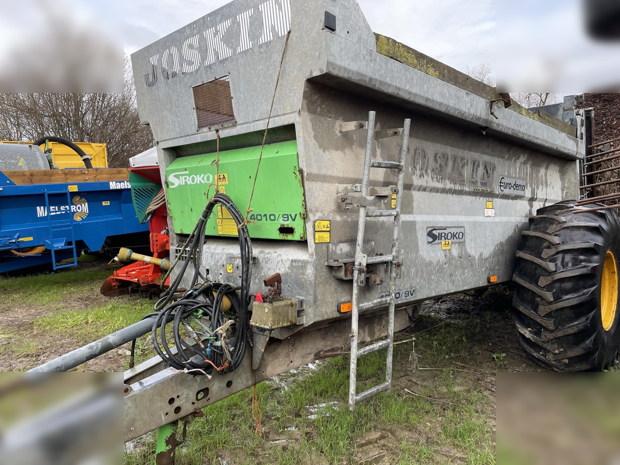 2012 JOSKIN SIROKO 4010/9V - Organisko mēslu izkliedētājs: foto 1 2012 JOSKIN SIROKO 4010/9V - Organisko mēslu izkliedētājs: foto 1