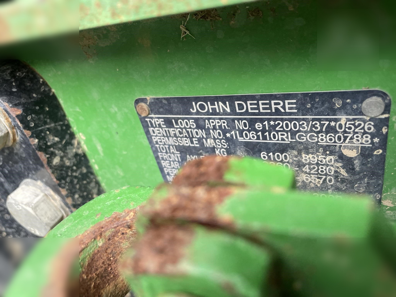 2016 JOHN DEERE 6110R - Traktors: foto 2 2016 JOHN DEERE 6110R - Traktors: foto 2