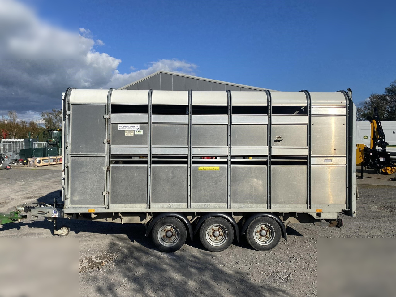 2017 IFOR WILLIAMS DP120G - Piekabe dzīvnieku pārvadāšanai: foto 2 2017 IFOR WILLIAMS DP120G - Piekabe dzīvnieku pārvadāšanai: foto 2
