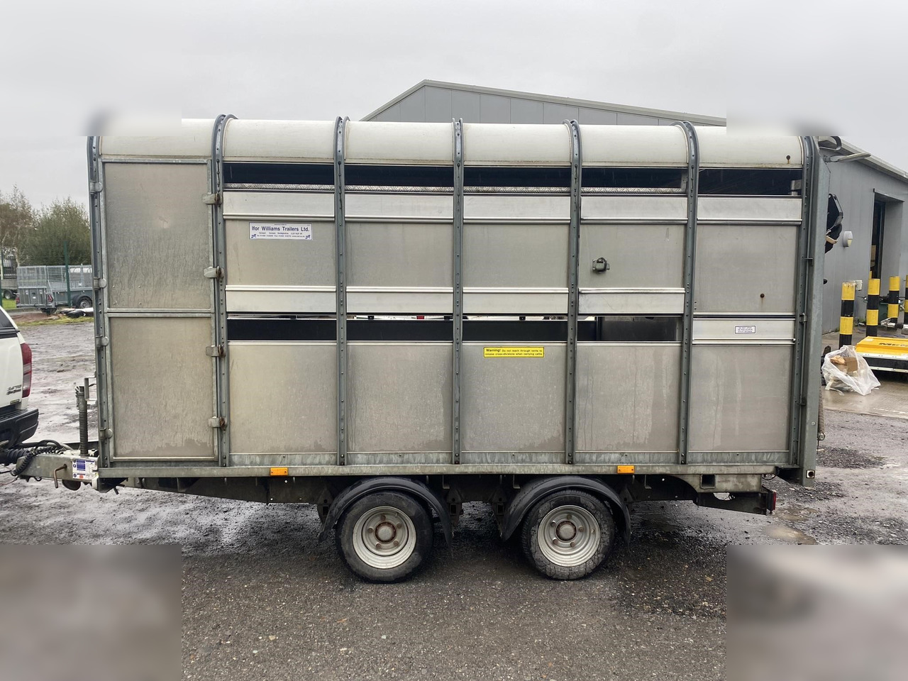 2018 IFOR WILLIAMS DP120 - Piekabe dzīvnieku pārvadāšanai: foto 5 2018 IFOR WILLIAMS DP120 - Piekabe dzīvnieku pārvadāšanai: foto 5