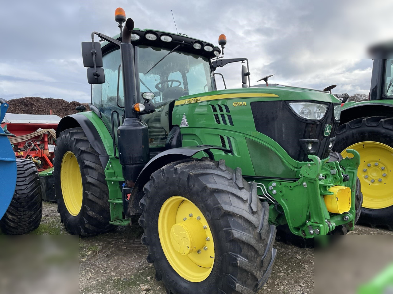2019 JOHN DEERE 6155R - Traktors: foto 3 2019 JOHN DEERE 6155R - Traktors: foto 3