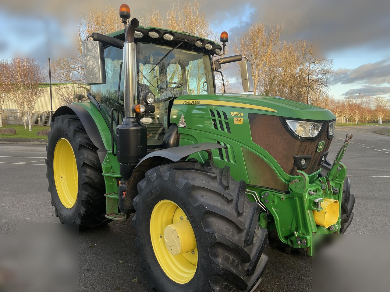 2020 JOHN DEERE 6155R - Traktors: foto 4 2020 JOHN DEERE 6155R - Traktors: foto 4