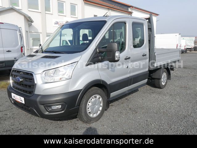 Ford Transit FT350 L2 VA DoKa 7-Sitze Pritsche Klima - Automašīna ar kravas platformu: foto 1 Ford Transit FT350 L2 VA DoKa 7-Sitze Pritsche Klima - Automašīna ar kravas platformu: foto 1