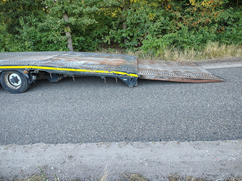 Puspiekabe zema profila platforma GS Meppel AUTOTRANSPORTER: foto 9