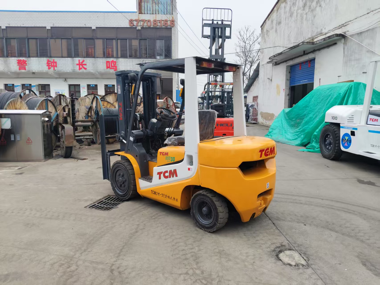 TCM FD30 Japan brand used 3 ton 4.5m diesel forklift Customizable mast clamps - Dīzeļiekrāvējs: foto 4 TCM FD30 Japan brand used 3 ton 4.5m diesel forklift Customizable mast clamps - Dīzeļiekrāvējs: foto 4