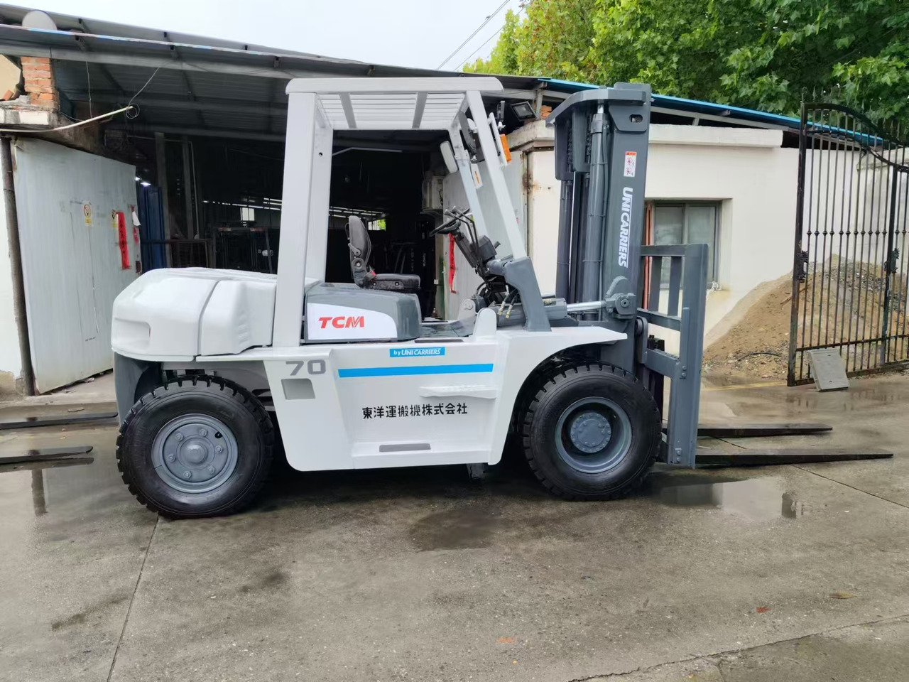 TCM FD70 japan brand 7 ton forklift used Customizable mast clamp side shift - Dīzeļiekrāvējs: foto 1 TCM FD70 japan brand 7 ton forklift used Customizable mast clamp side shift - Dīzeļiekrāvējs: foto 1