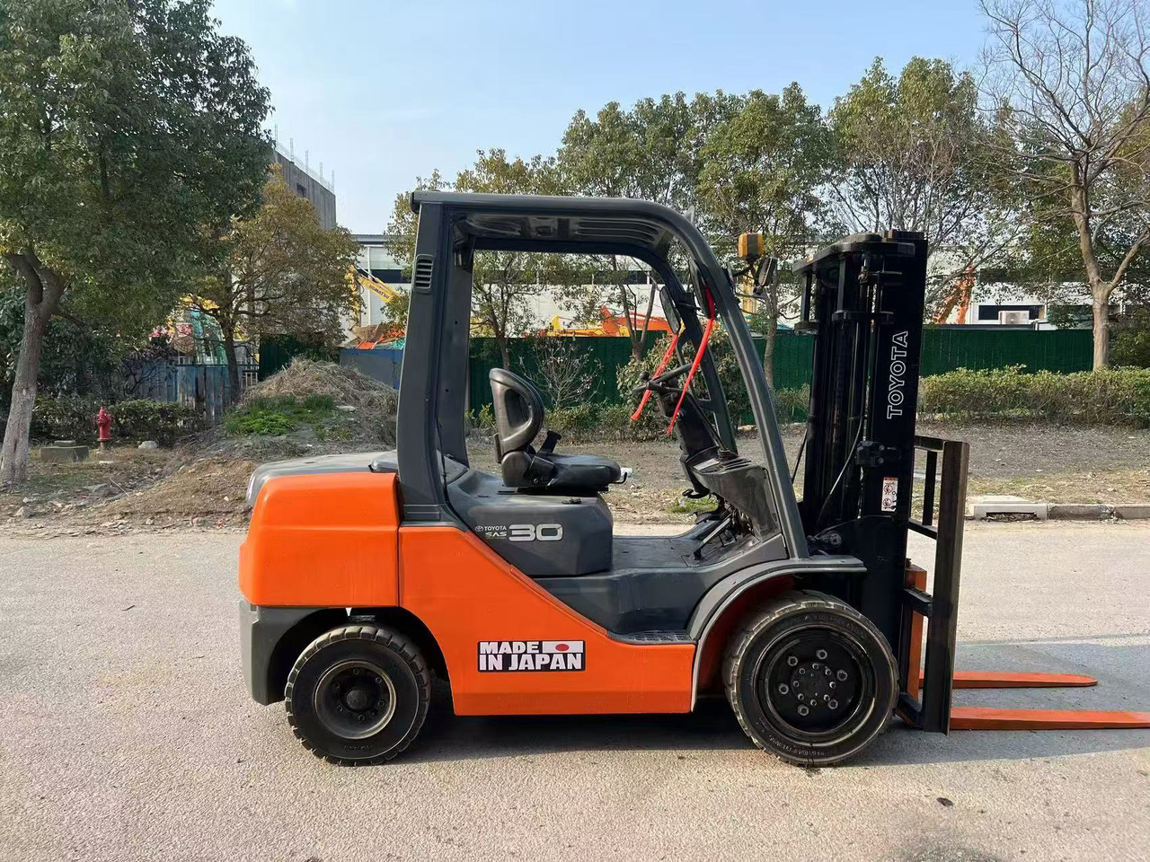 TOYOTA 3 ton 8F used japan brand diesel forklift - Dīzeļiekrāvējs: foto 1 TOYOTA 3 ton 8F used japan brand diesel forklift - Dīzeļiekrāvējs: foto 1