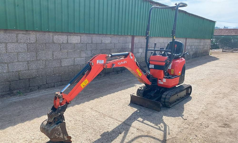 Kubota K 008-3 - Mini-ekskavators: foto 1 Kubota K 008-3 - Mini-ekskavators: foto 1