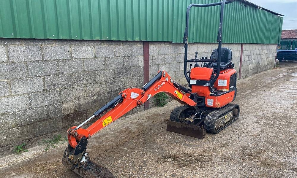 Kubota K008-5 - Mini-ekskavators: foto 1 Kubota K008-5 - Mini-ekskavators: foto 1