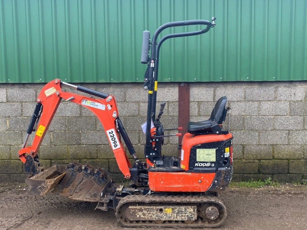 Kubota K008-5 - Mini-ekskavators: foto 4 Kubota K008-5 - Mini-ekskavators: foto 4