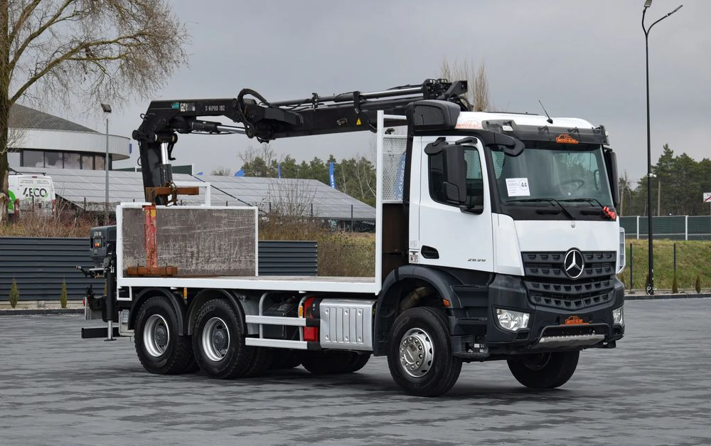 Mercedes-Benz AROCS 2636 / 6x4 / HIAB X-HIPRO 192 E-3 / WYSUW x3 / ROTATOR / STEROWANIE RADIOWE / UDT / PODPORY HYDRAULICZNE / AUTOMAT / KAMERA COFANIA / NISKI PRZEBIEG / SPROWADZONY - Bortu kravas automašīna/ Platforma, Kravas auto ar manipulatoru: foto 3 Mercedes-Benz AROCS 2636 / 6x4 / HIAB X-HIPRO 192 E-3 / WYSUW x3 / ROTATOR / STEROWANIE RADIOWE / UDT / PODPORY HYDRAULICZNE / AUTOMAT / KAMERA COFANIA / NISKI PRZEBIEG / SPROWADZONY - Bortu kravas automašīna/ Platforma, Kravas auto ar manipulatoru: foto 3