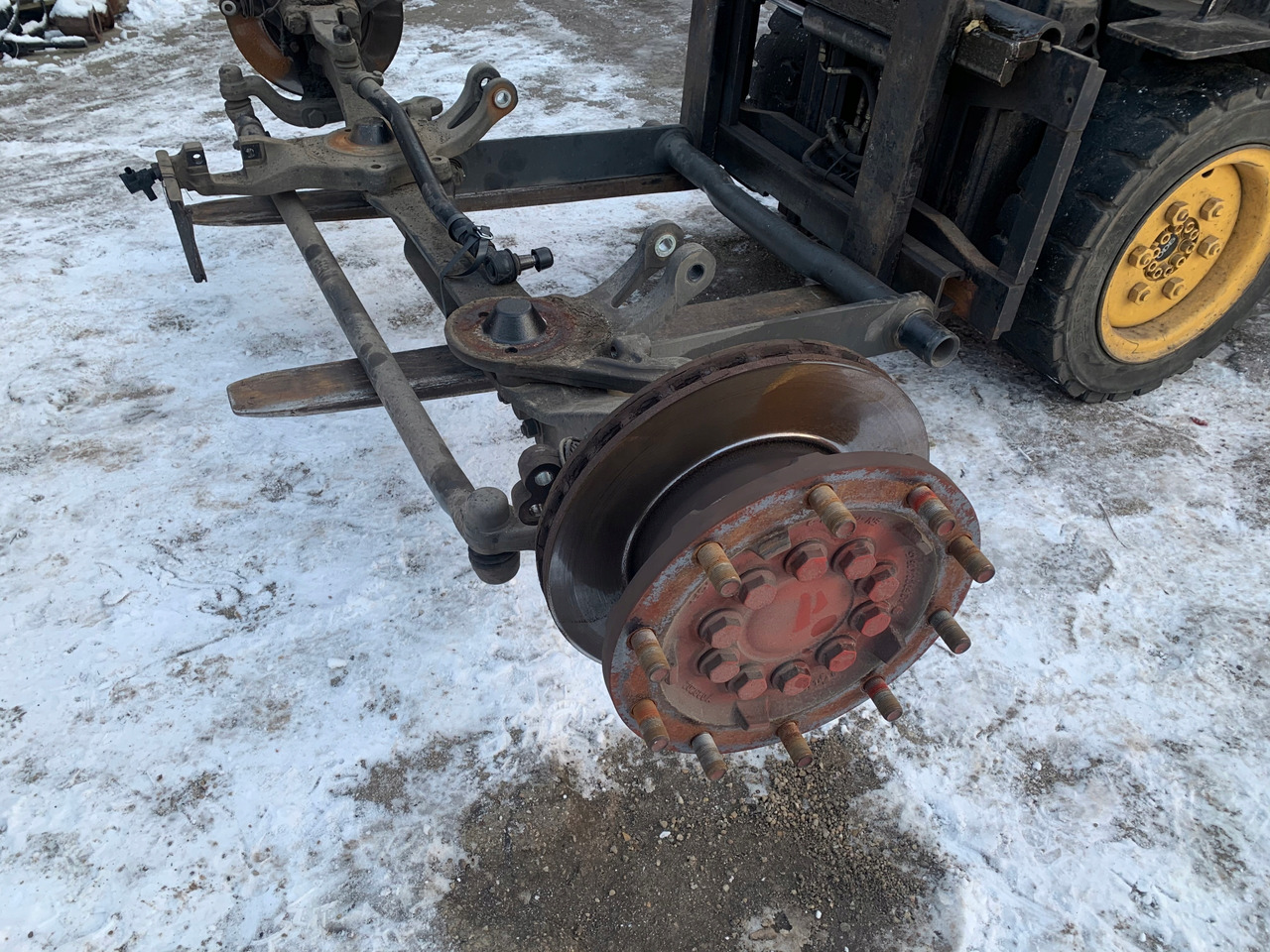 OŚ PRZEDNIA MERCEDES ACTROS MP4 ANTOS F-8.0/C22.5 - Priekšējā ass - Kravas automašīna: foto 3 OŚ PRZEDNIA MERCEDES ACTROS MP4 ANTOS F-8.0/C22.5 - Priekšējā ass - Kravas automašīna: foto 3