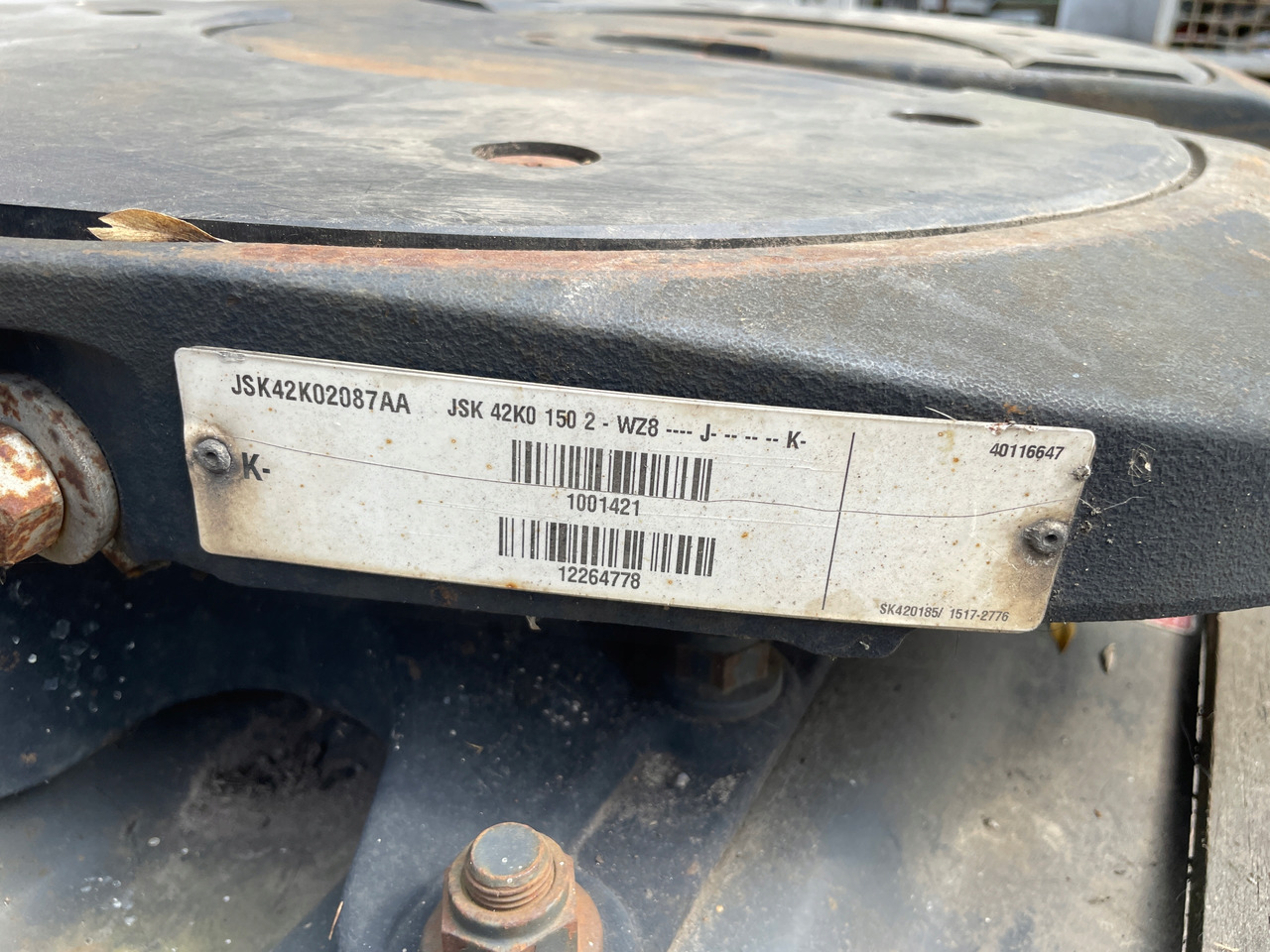 SIODŁO JOST MERCEDES ACTROS MP4 MP 4 A9603170021 - Virsbūve un ārpuse - Kravas automašīna: foto 3 SIODŁO JOST MERCEDES ACTROS MP4 MP 4 A9603170021 - Virsbūve un ārpuse - Kravas automašīna: foto 3