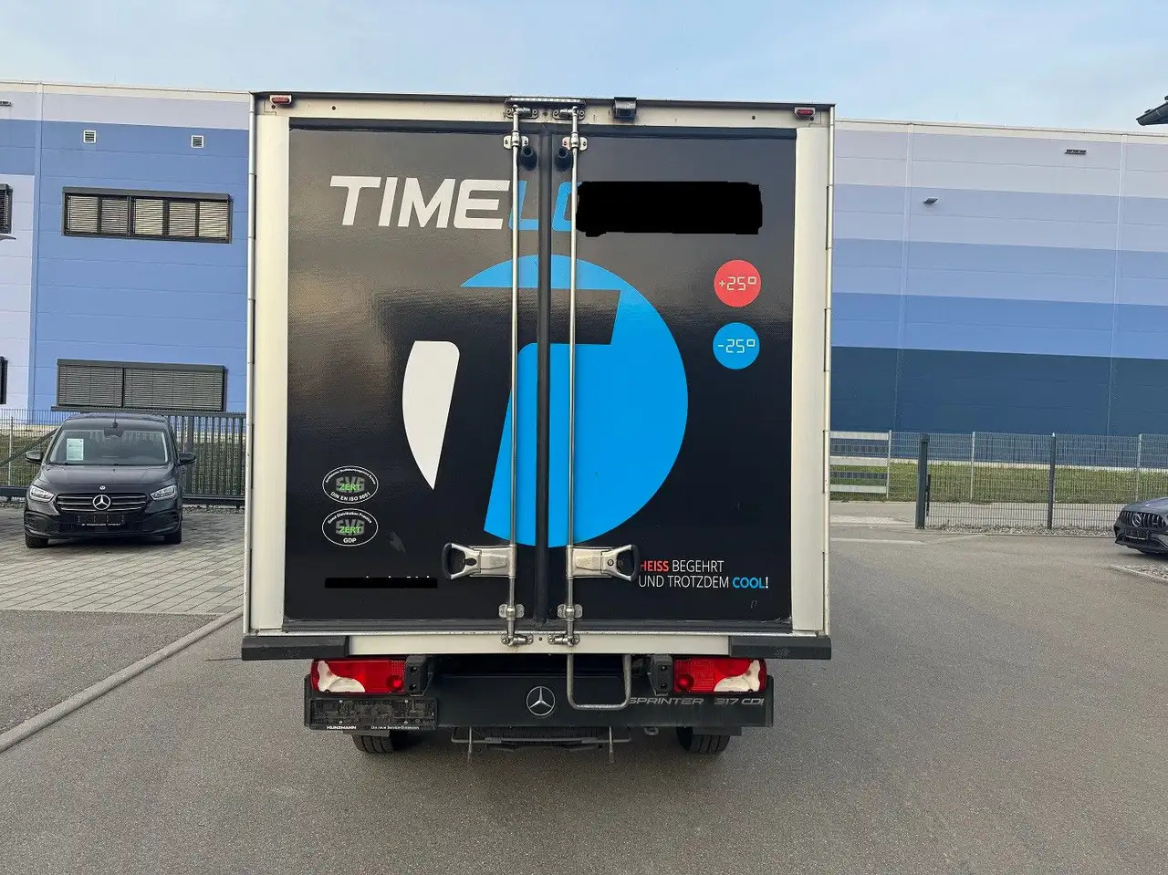 Mercedes-Benz Sprinter 317 CDI Lang Tiefkühlkoffer Carrier - Komercauto refrižerators: foto 4 Mercedes-Benz Sprinter 317 CDI Lang Tiefkühlkoffer Carrier - Komercauto refrižerators: foto 4