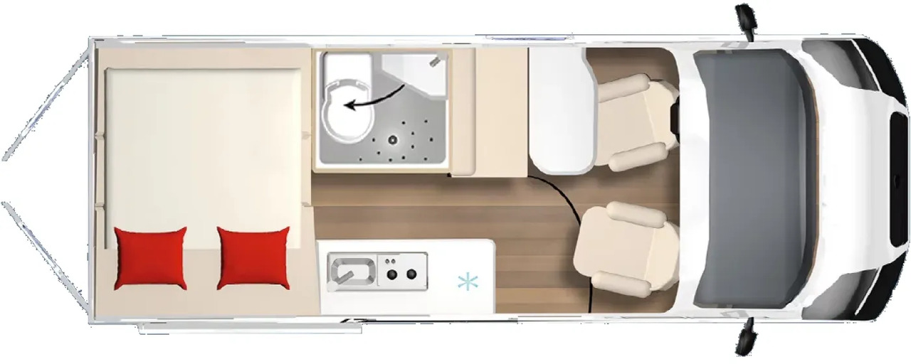 Bürstner B66 C 600 B 66 Voll ausgestattet - Auto kemperis: foto 2 Bürstner B66 C 600 B 66 Voll ausgestattet - Auto kemperis: foto 2