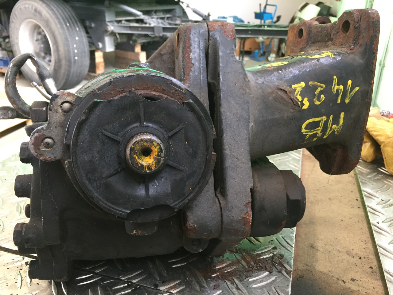 Stūres mehānisms - Kravas automašīna Gebrauchtes DB 1422 SK Lenkgetriebe, Artikel - Nr.: 365 461 06 40: foto 9