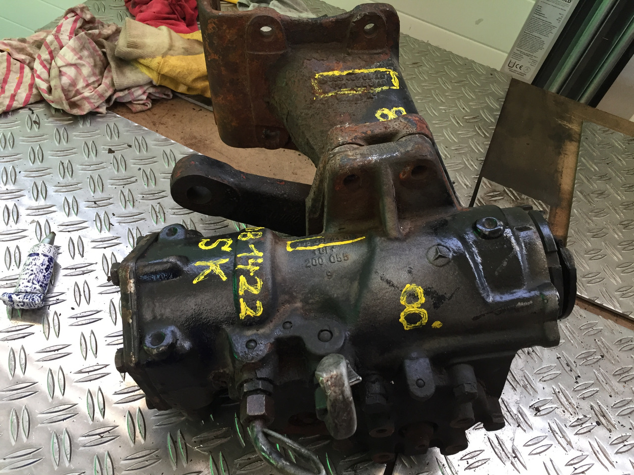 Stūres mehānisms - Kravas automašīna Gebrauchtes DB 1422 SK Lenkgetriebe, Artikel - Nr.: 365 461 06 40: foto 12