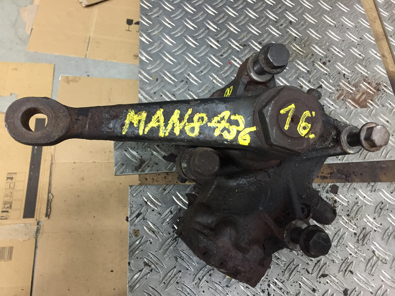 Stūres mehānisms - Kravas automašīna Gebrauchtes Lenkgetriebe MAN, 8.136, Artikel - Nr.: 81.9999 - 9999: foto 7