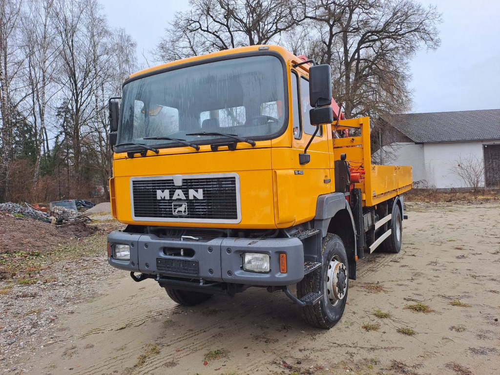 MAN 19.403 Pritsche 4x4 mit Palfingerkran PK 21000 mit Funk - Fernbedienung - Kravas auto ar manipulatoru: foto 5 MAN 19.403 Pritsche 4x4 mit Palfingerkran PK 21000 mit Funk - Fernbedienung - Kravas auto ar manipulatoru: foto 5