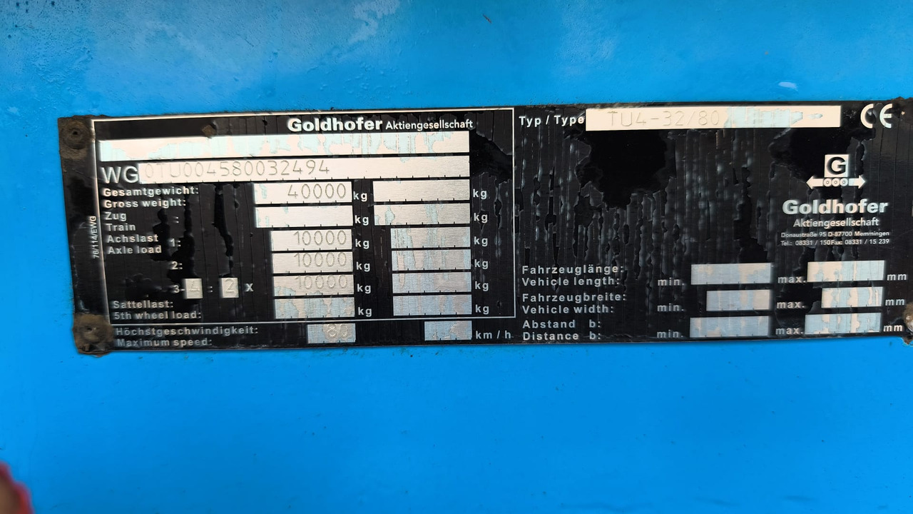 GOLDHOFER, 2010 god. - Piekabe zema profila platforma: foto 2 GOLDHOFER, 2010 god. - Piekabe zema profila platforma: foto 2