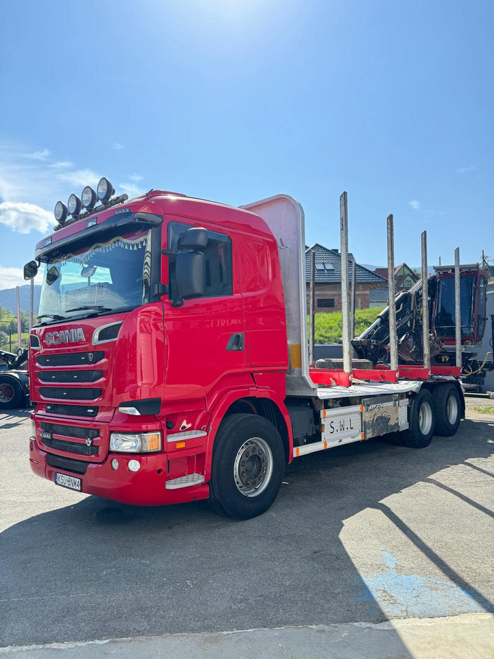 SCANIA R500 & KESLA 2012T - Kokvedējs, Kravas auto ar manipulatoru: foto 2 SCANIA R500 & KESLA 2012T - Kokvedējs, Kravas auto ar manipulatoru: foto 2