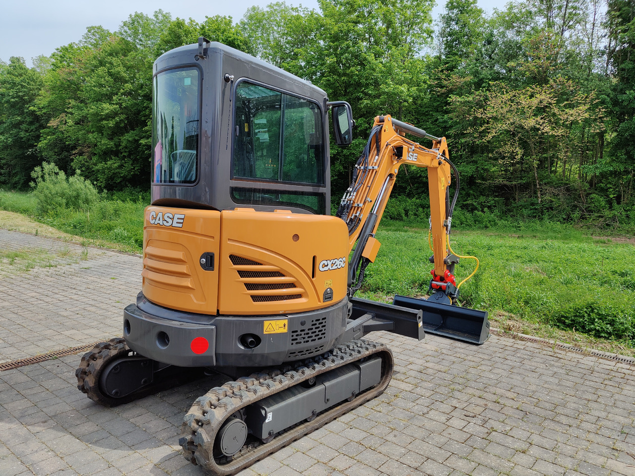 Case CX26C Minibagger m. Kabine NEU Komfortsitz HZG LED Scheinwerfer Joystick-Steuerung - Mini-ekskavators: foto 5 Case CX26C Minibagger m. Kabine NEU Komfortsitz HZG LED Scheinwerfer Joystick-Steuerung - Mini-ekskavators: foto 5