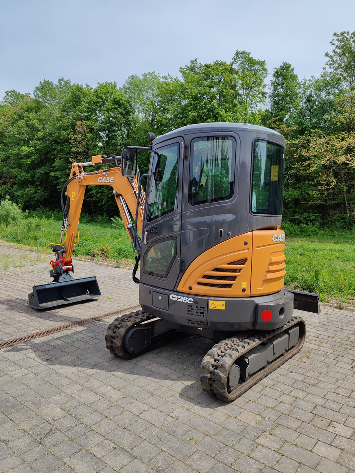 Case CX26C Minibagger m. Kabine NEU Komfortsitz HZG LED Scheinwerfer Joystick-Steuerung - Mini-ekskavators: foto 4 Case CX26C Minibagger m. Kabine NEU Komfortsitz HZG LED Scheinwerfer Joystick-Steuerung - Mini-ekskavators: foto 4