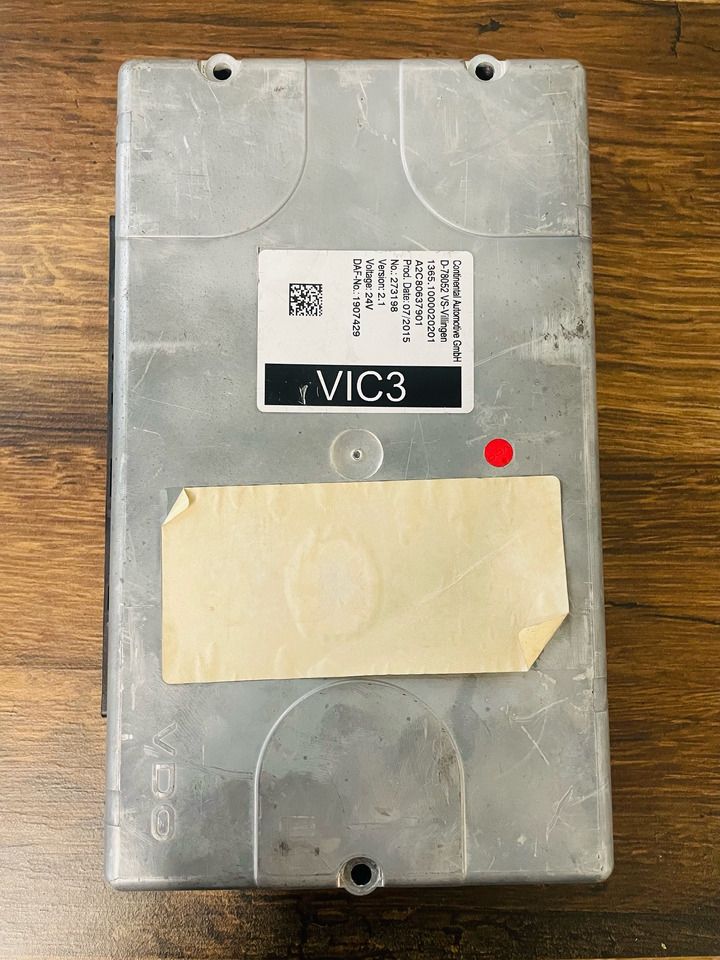 DAF Control Unit VIC3 used - Elektroniskais vadības bloks (ECU) - Kravas automašīna: foto 2 DAF Control Unit VIC3 used - Elektroniskais vadības bloks (ECU) - Kravas automašīna: foto 2