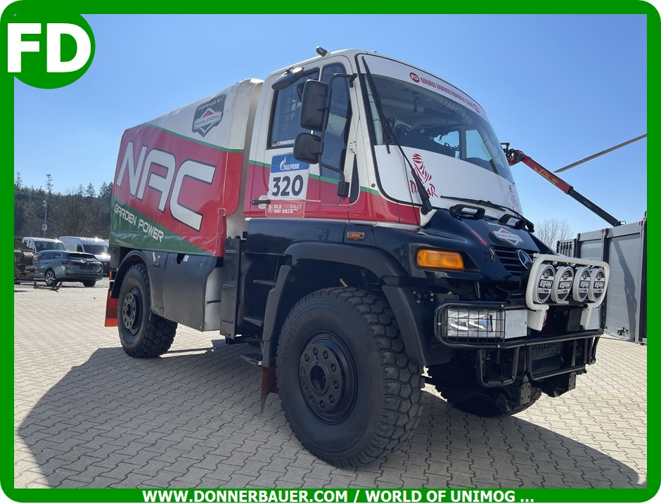 Unimog U400 ex Paris Dakar, Ralley Unimog , mit FIA Wagenpass - Kravas automašīna: foto 2 Unimog U400 ex Paris Dakar, Ralley Unimog , mit FIA Wagenpass - Kravas automašīna: foto 2