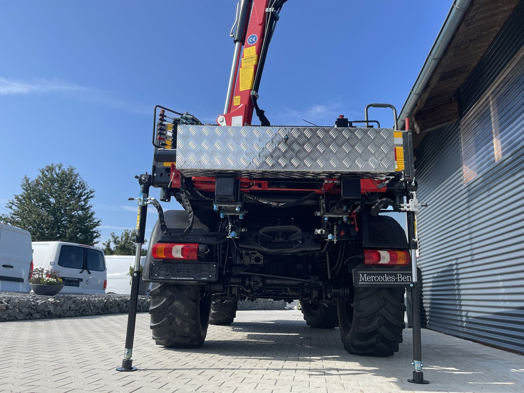 Unimog U318 - UHN mit Ladekran und Forstgreifer , Traumzustand - Kravas auto ar manipulatoru: foto 5 Unimog U318 - UHN mit Ladekran und Forstgreifer , Traumzustand - Kravas auto ar manipulatoru: foto 5