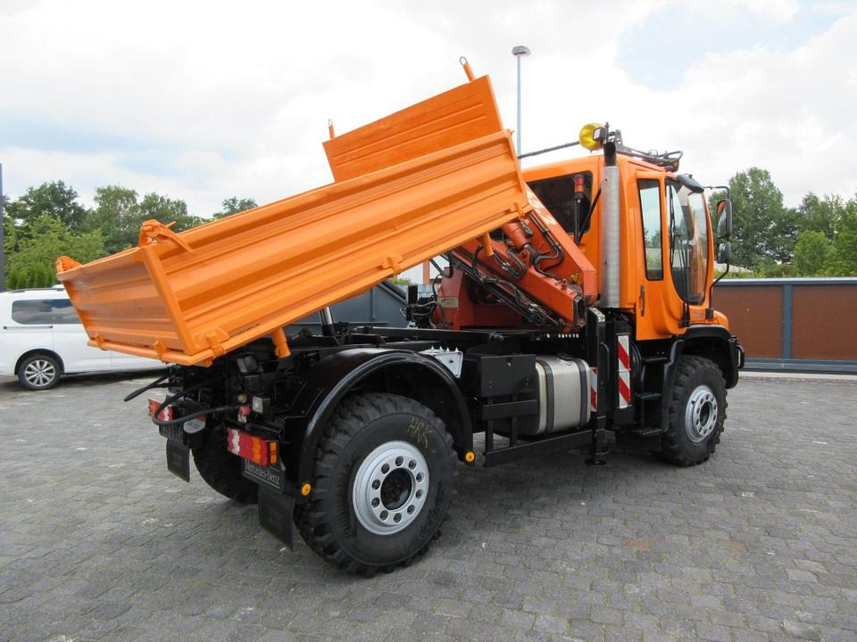 Unimog U 400 Drei-Seiten-Kipp/ Kran Atlas 65.2, Klima, - Kravas automašīna pašizgāzējs: foto 3 Unimog U 400 Drei-Seiten-Kipp/ Kran Atlas 65.2, Klima, - Kravas automašīna pašizgāzējs: foto 3