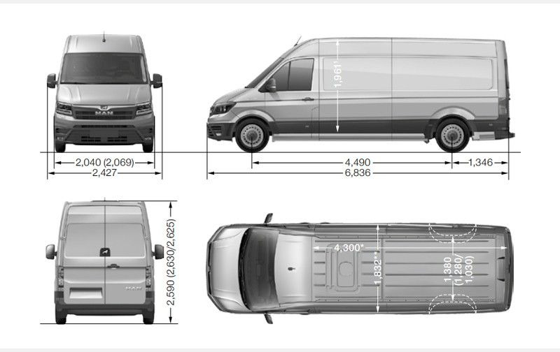 MAN TGE L4H3 - Kravas mikroautobuss: foto 1 MAN TGE L4H3 - Kravas mikroautobuss: foto 1