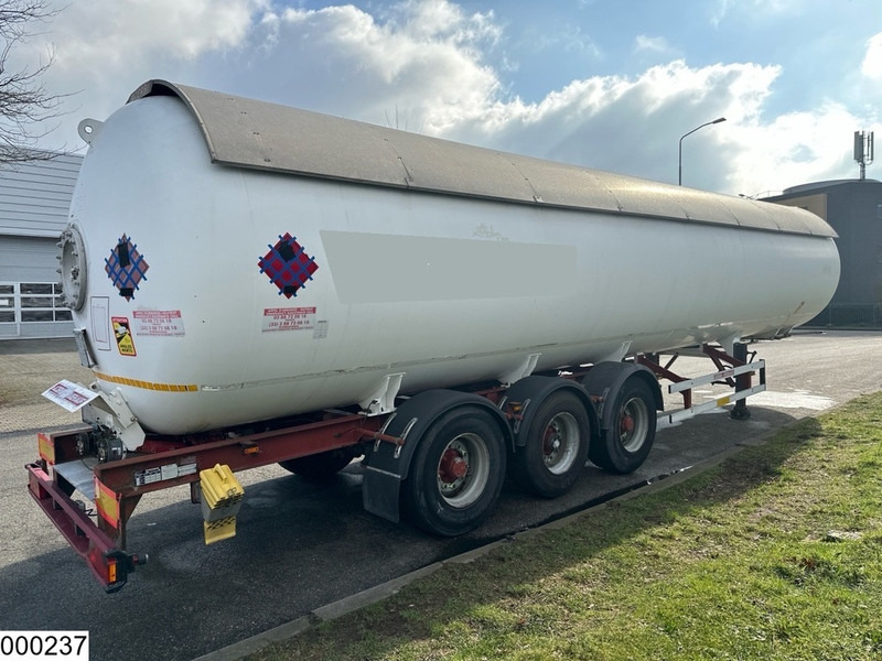 Puspiekabe cisterna ACERBI Gas 54700 Liter, LPG GPL gas tank, Gaz, 1 Compartment: foto 8