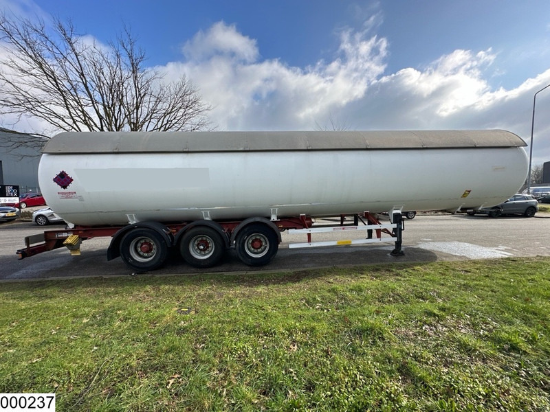 Puspiekabe cisterna ACERBI Gas 54700 Liter, LPG GPL gas tank, Gaz, 1 Compartment: foto 7