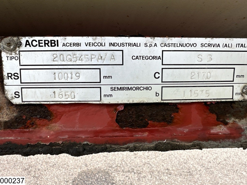 ACERBI Gas 54700 Liter, LPG GPL gas tank, Gaz, 1 Compartment - Puspiekabe cisterna: foto 4 ACERBI Gas 54700 Liter, LPG GPL gas tank, Gaz, 1 Compartment - Puspiekabe cisterna: foto 4