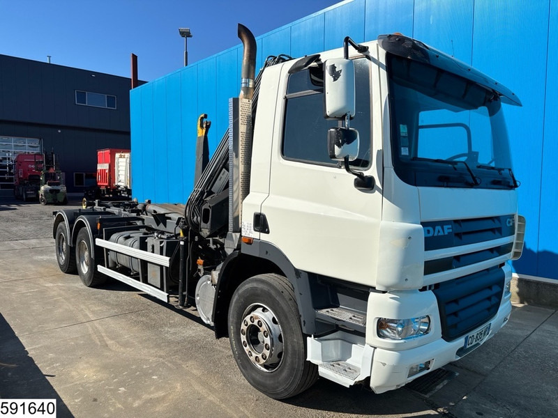 DAF CF 380 6X4, EURO 3, Manual, Steel, HIAB, DALBY - Pacēlājs ar āķi, Kravas auto ar manipulatoru: foto 3 DAF CF 380 6X4, EURO 3, Manual, Steel, HIAB, DALBY - Pacēlājs ar āķi, Kravas auto ar manipulatoru: foto 3