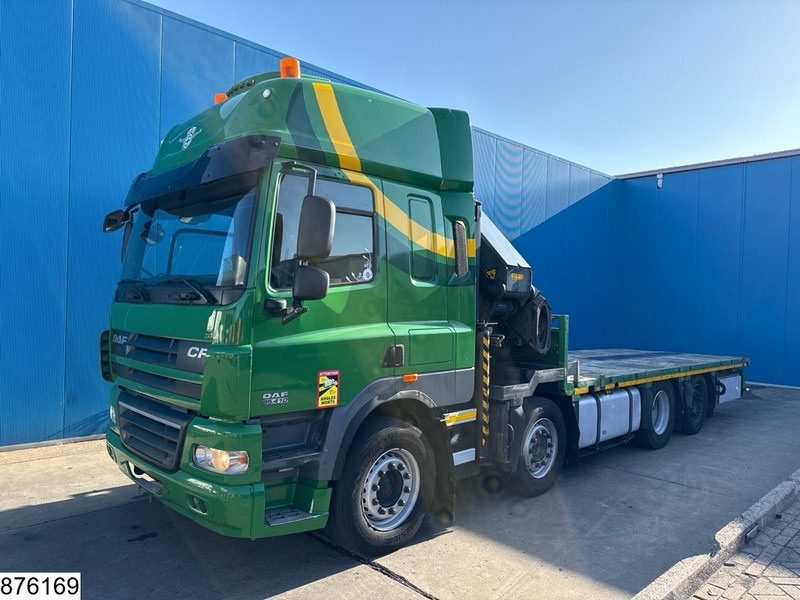 DAF CF 410 8x2, EURO 5, Palfinger, Steerling, Remote,Retarder - Bortu kravas automašīna/ Platforma, Kravas auto ar manipulatoru: foto 4 DAF CF 410 8x2, EURO 5, Palfinger, Steerling, Remote,Retarder - Bortu kravas automašīna/ Platforma, Kravas auto ar manipulatoru: foto 4