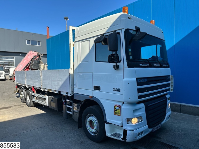 DAF XF 410 6x2, Fassi, Retarder, Remote - Bortu kravas automašīna/ Platforma, Kravas auto ar manipulatoru: foto 3 DAF XF 410 6x2, Fassi, Retarder, Remote - Bortu kravas automašīna/ Platforma, Kravas auto ar manipulatoru: foto 3