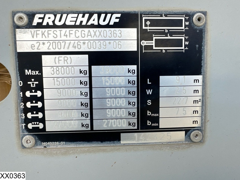 Fruehauf kipper - Puspiekabe pašizgāzējs: foto 4 Fruehauf kipper - Puspiekabe pašizgāzējs: foto 4