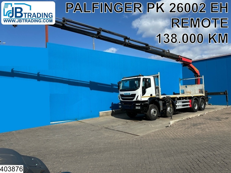 Iveco Stralis 360 8x4, EURO 6, Palfinger, Remote, Steel suspenion - Bortu kravas automašīna/ Platforma, Kravas auto ar manipulatoru: foto 1 Iveco Stralis 360 8x4, EURO 6, Palfinger, Remote, Steel suspenion - Bortu kravas automašīna/ Platforma, Kravas auto ar manipulatoru: foto 1